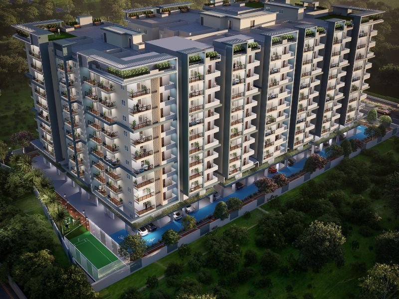 The Radiant 3 BHK Apartment - Master Bedroom
